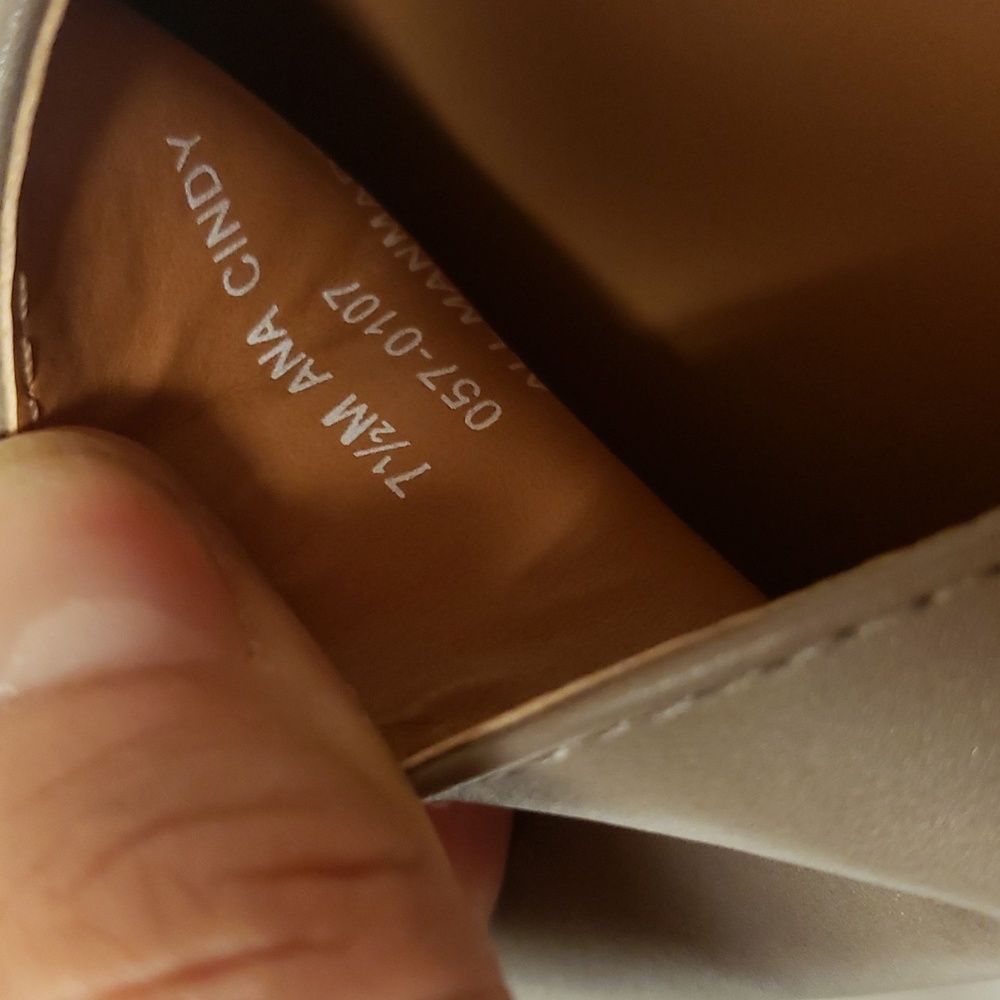 A.n.a Cindy Ankle Strap Flat Sandals 7 1/2" Host pick"🥳🥳 - Picture 10 of 11